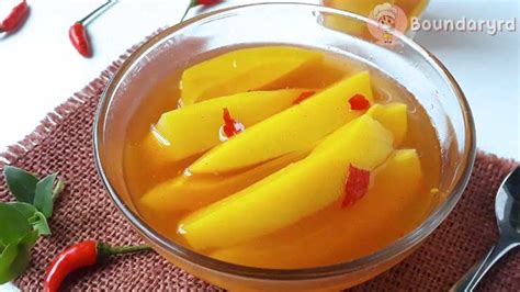 Resep Asinan Mangga Cara Membuat Wajib Dicoba