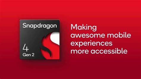 Snapdragon 4 Gen 2 to Bring Faster 5G, Storage, and RAM to Affordable ...