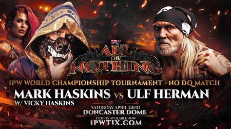 Mark Haskins Vs Ulf Herman International Singles Match YouTube