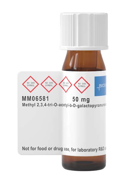 MM06581 Methyl 2 3 4 Tri O Acetyl B D Galactopyranuronosyl Azide