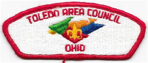 Toledo Area Council Strip S B Mmx Mm Cloth Back Csp Sap Boy Scouts