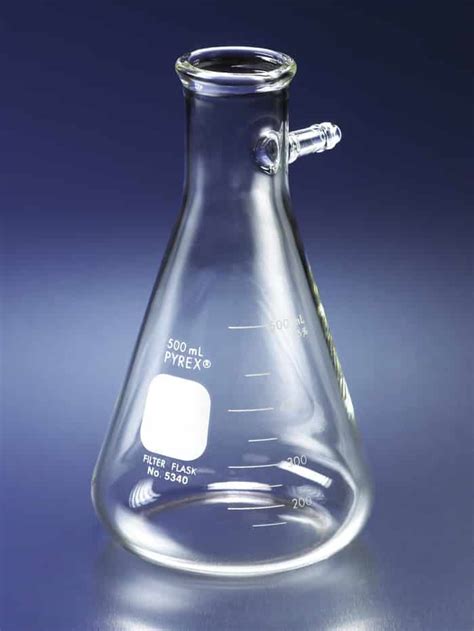 Pyrex® 2l Heavy Wall Filtering Flasks With Sidearm Tubulation Quality