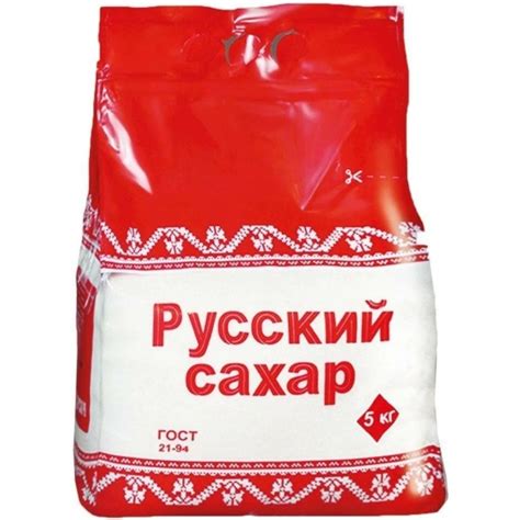 Сахар-песок Русский сахар 5 кг 4607046120943 — купить по низкой цене в ...
