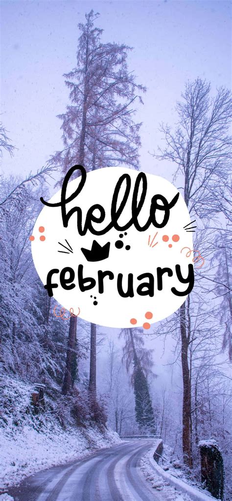 Download Welcome To February Wallpaper