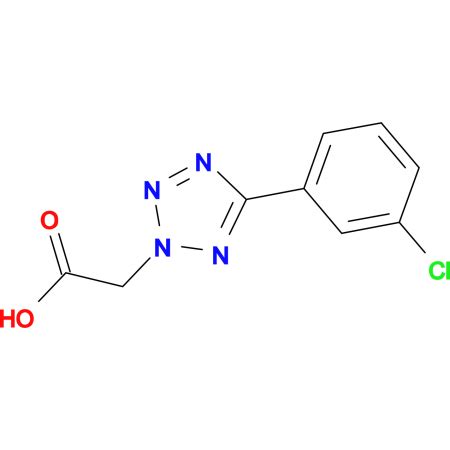 5 3 Chlorophenyl 2 H Tetrazol 2 Yl Acetic Acid 10 507775