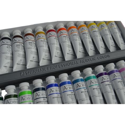 ShinHan Professional Acrylic 24Color Set Since 1987