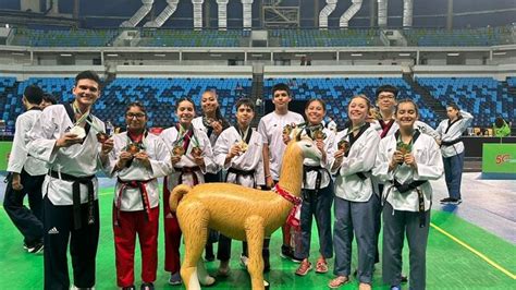 Selección peruana de poomsae logra ocho medallas de oro en Campeonato