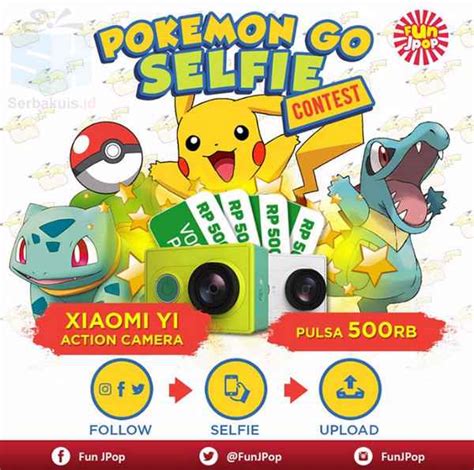 Kontes Pokemon Go Selfie Berhadiah Xiaomi Yi Action Camera