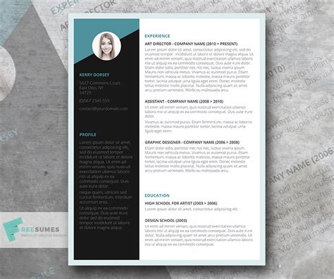 Free Job-Winning Resume Template | Instant Download - Freesumes 