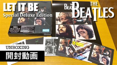 【the Beatles】let It Be Special Edition Super Deluxe 【unboxing】【ザ