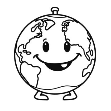 World Globe Drawing PNG Transparent Images Free Download | Vector Files ...