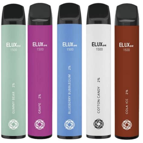 Elux Bar 1500 Puffs Disposable Vape Vape Storex Best Disposable