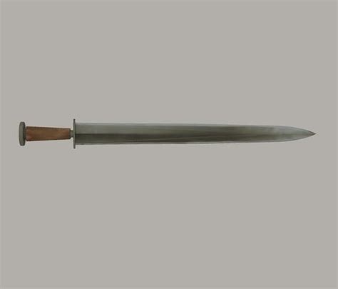 Chinese sword Qin dynasty free 3D model | CGTrader