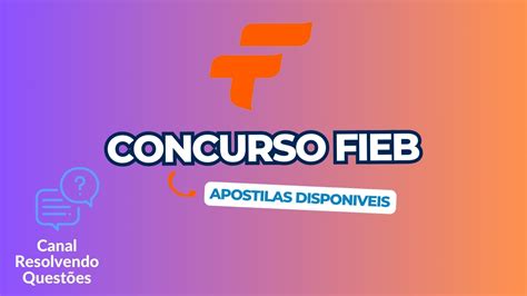 Apostilas Concurso Fieb Barueri Vagas Para Professores