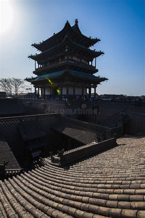 Pingyao Ancient City stock photo. Image of region, history - 147718484