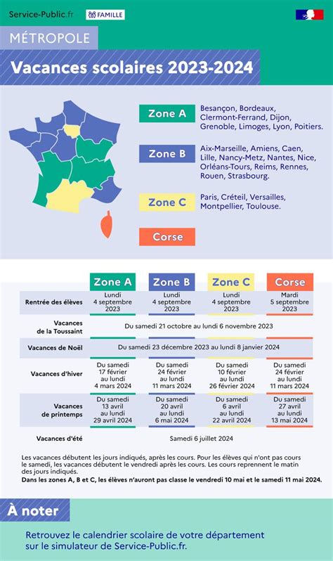 Calendrier Scolaire 2024 CFDT INTERCO 44