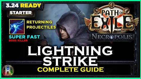 Poe League Starter Lightning Strike Trickster Path Of Exile