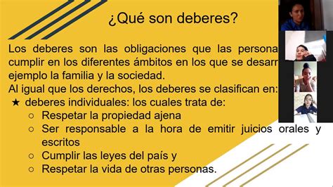 C Vica Deberes Y Derechos Youtube