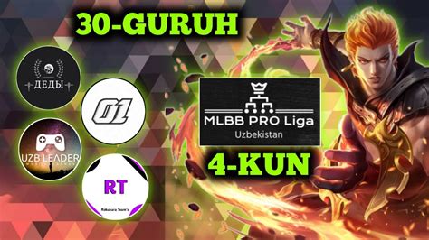 PRO LIGA UZB 4 KUN MOBILE LEGENDS O ZBEKCHA STREAM YouTube