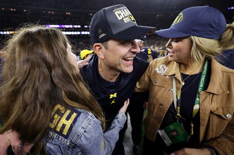 The Love Story Of Football Coach Jim Harbaugh And His Wife Sarah Feuerborn Harbaugh