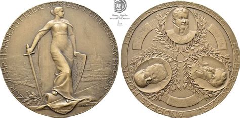 Sterreich Ae Medaille Franz Joseph I Befreiungsk Mpfe Napoleon