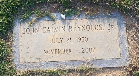 John Calvin Reynolds Jr Memorial Find A Grave