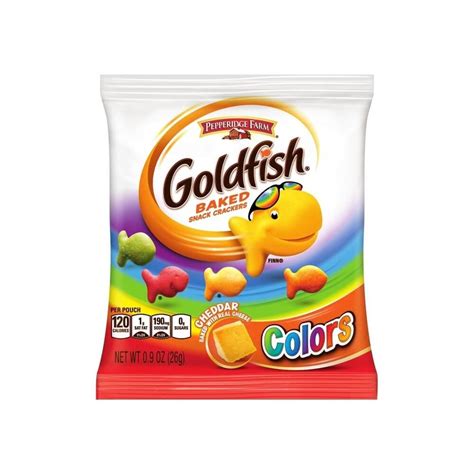 Goldfish Colors Cheddar Crackers – #Snack