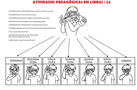 Atividades De Matematica Em Libras Para Imprimir Braincp