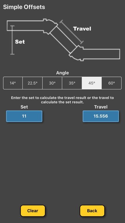 Pipe Offset Calculator By Claire Holmes