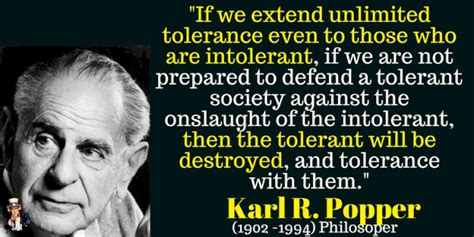 The Paradox Of Tolerance Karl Popper Dkfurious Personal Site