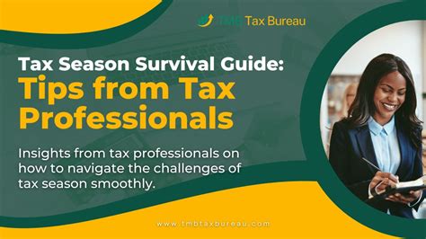 Tax Season Survival Guide Tips From Tax Professionals