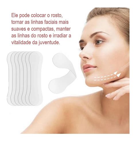 20 Adesivos Facial Fita Face Lifting Antienvelhecimento Parcelamento