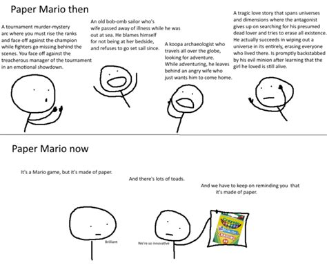 No Twitter Thread Or Youtube Essay About Paper Mario S Downfall Will