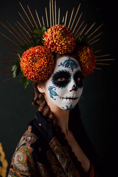 Sugar Skull Kid Makeup | Saubhaya Makeup