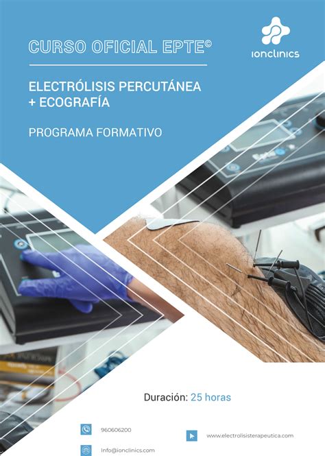 Epte Mallorca Curso Electr Lisis Percut Nea Terap Utica