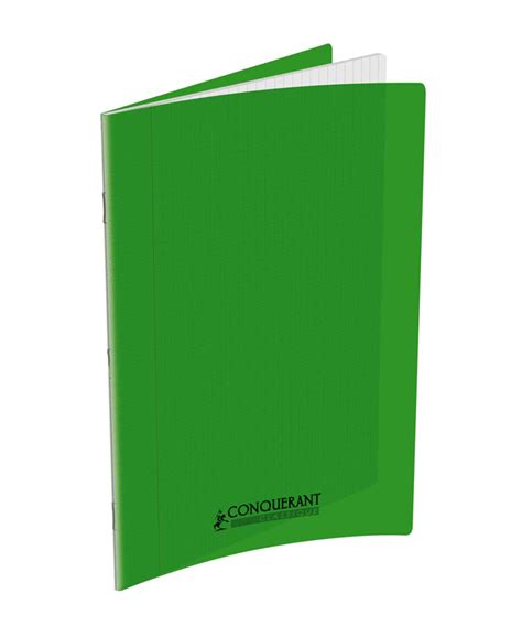 Cahier Polypro Vert G Pages S Y S X Conquerant K