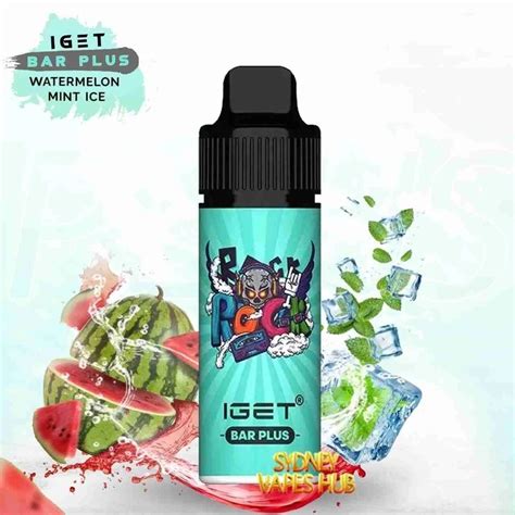 Buy Iget Bar Plus Flavors Watermelon Mint Ice