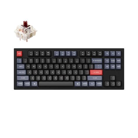 Keychron Q3 Tkl Gateron G Pro Brown Switch Black Us Q3 C3