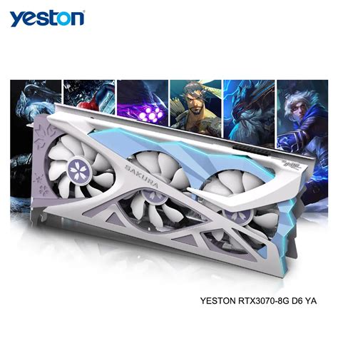 Yeston GeForce RTX 3060 GPU 12GB GDDR6 192bit 1777/15000MHz Gaming ...