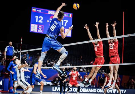 2023 VNL Iran Loses To Italy Sports News Tasnim News Agency