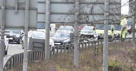 Multi Vehicle Crash On A46 Near Lincoln Causes Queuing Traffic