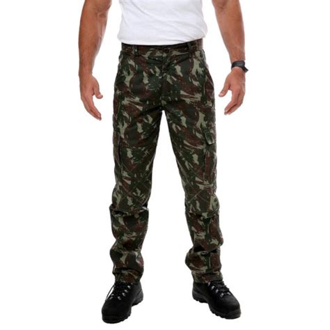 Cal A Militar Masculina T Tica Cargo Bolsos Fox Boy F Camuflada