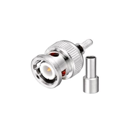 Connecteur BNC Male à sertir pour câble coaxial RG316 RG174 et LMR100