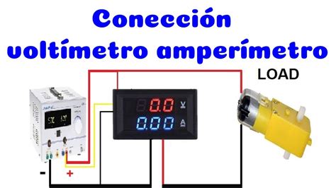 C Mo Conectar M Dulo Volt Metro Amper Metro Youtube