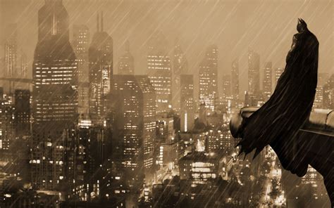 Gotham City Desktop Wallpapers Wallpaper Cave