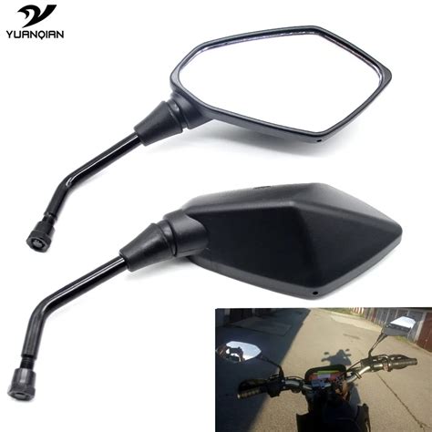 Universal Cnc Motorcycle Mirror Scooter E Bike Rearview Mirrors