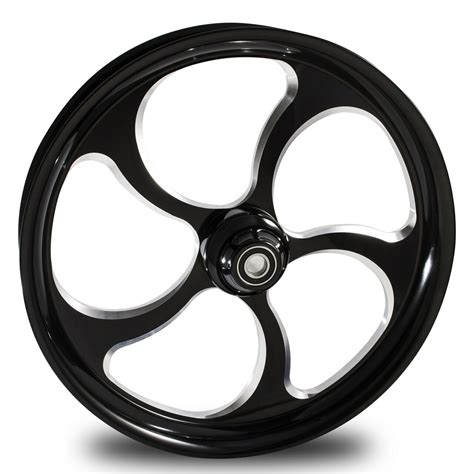 Harley Davidson Black Contrast Breakout Motorcycle Wheels Maze