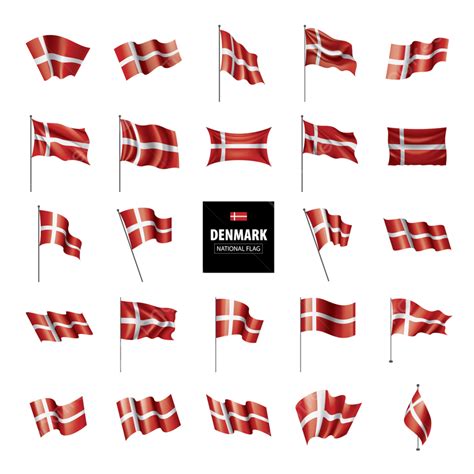 Danish Flag Vector Hd Images Denmark National Flag Vector Danish