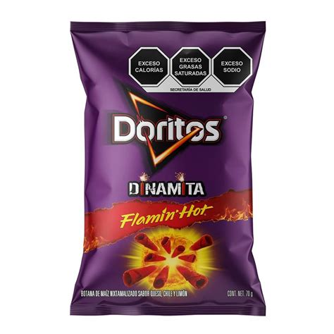 Doritos Dinamita Flamin Hot 100g Evercrisp Ayf Market Papudo