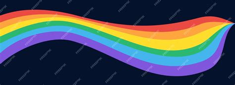 Premium Vector Lgbt Pride Flag Wave Background Lgbtq Gay Pride